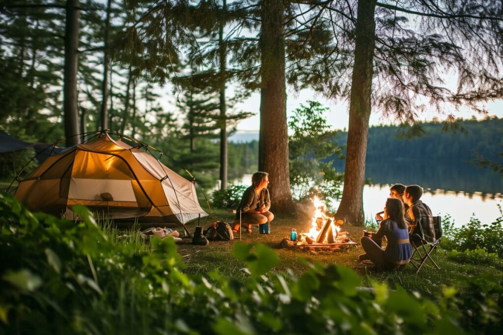 Séjour en camping à Carcans Maubuisson : camping familial et aires naturelles
